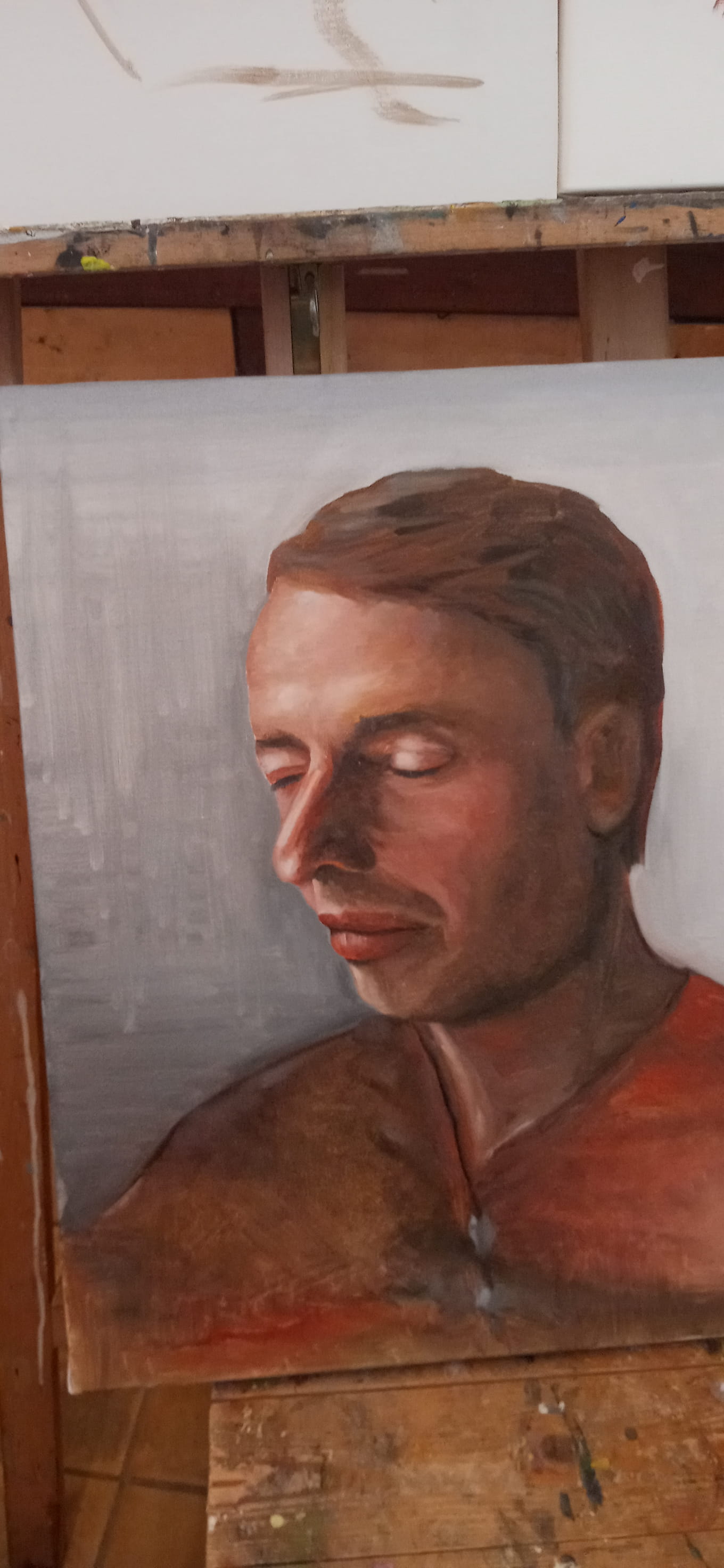 VUE DU STAGE DE PEINTURE