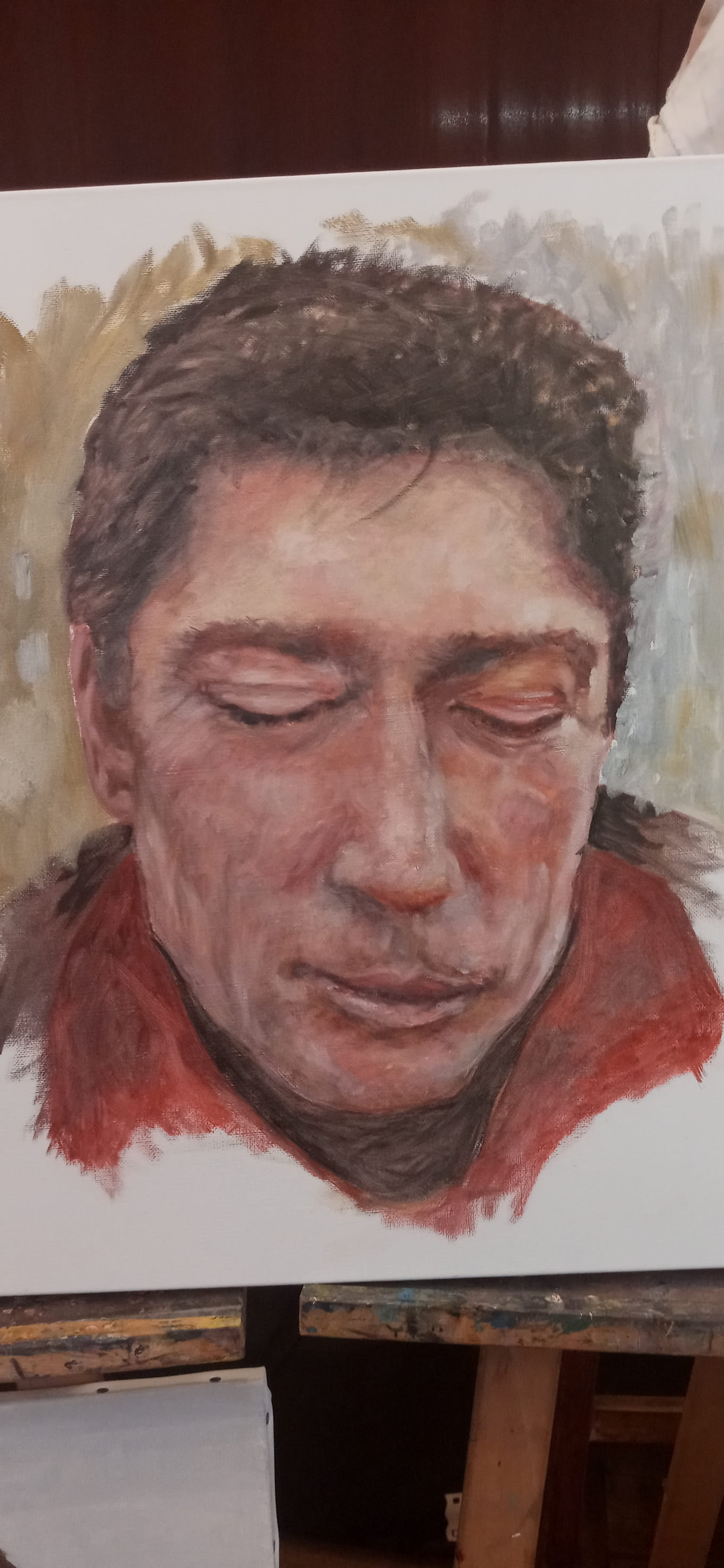 VUE DU STAGE DE PEINTURE