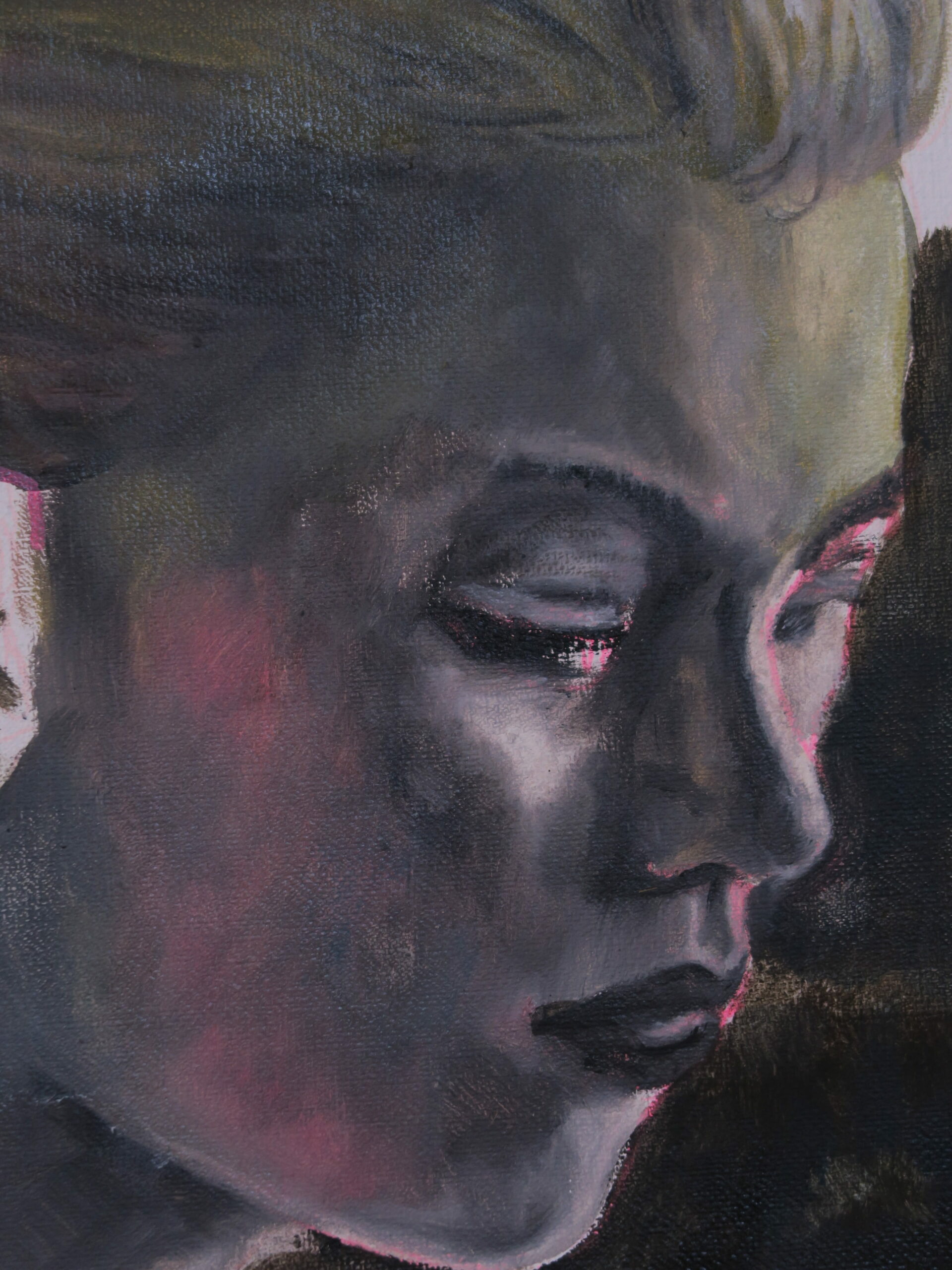 tete de femme detail