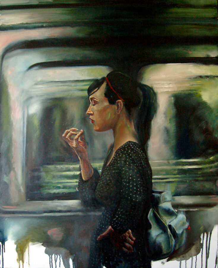 FEMME DS LE METRO