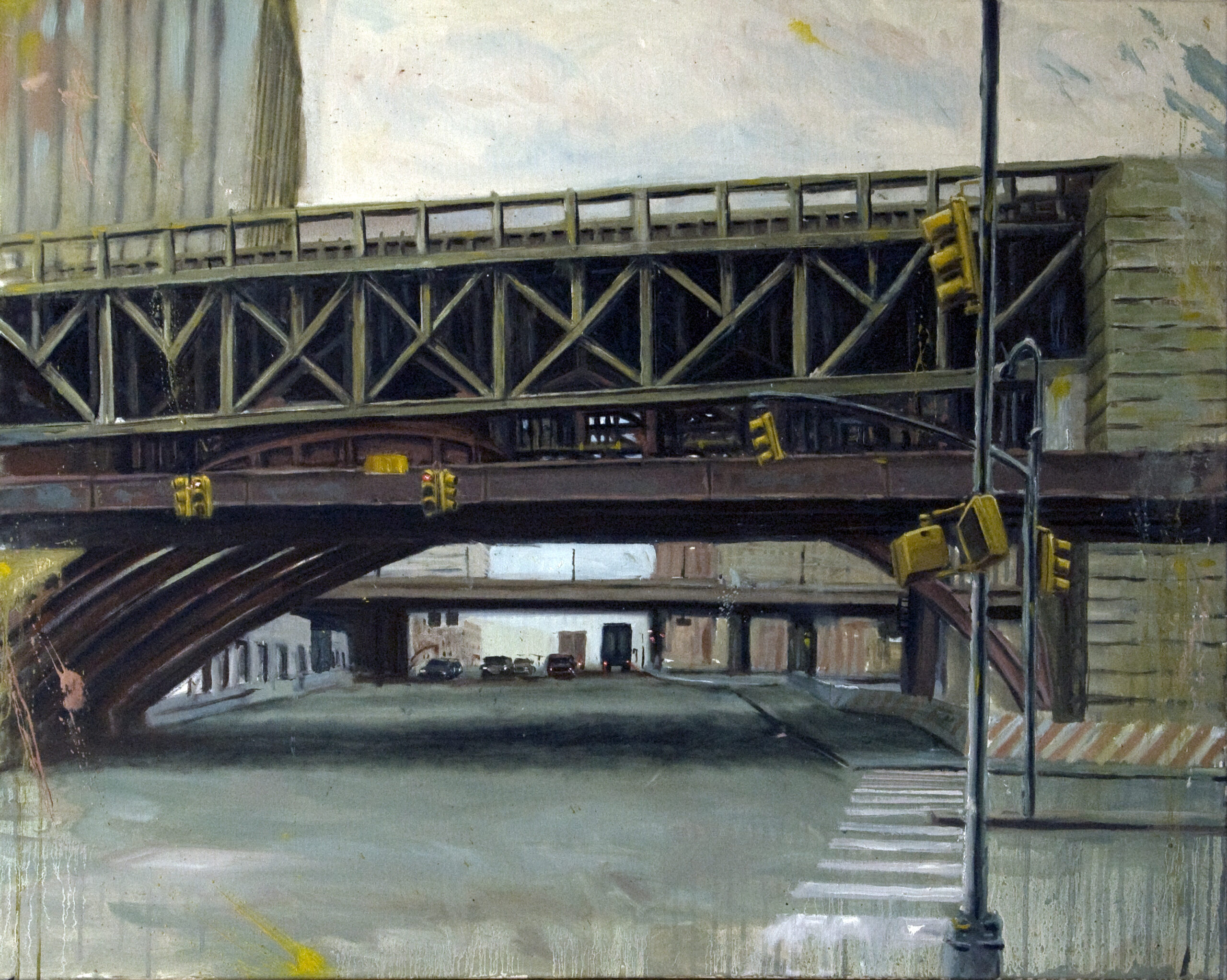 vue de rue de N Y
